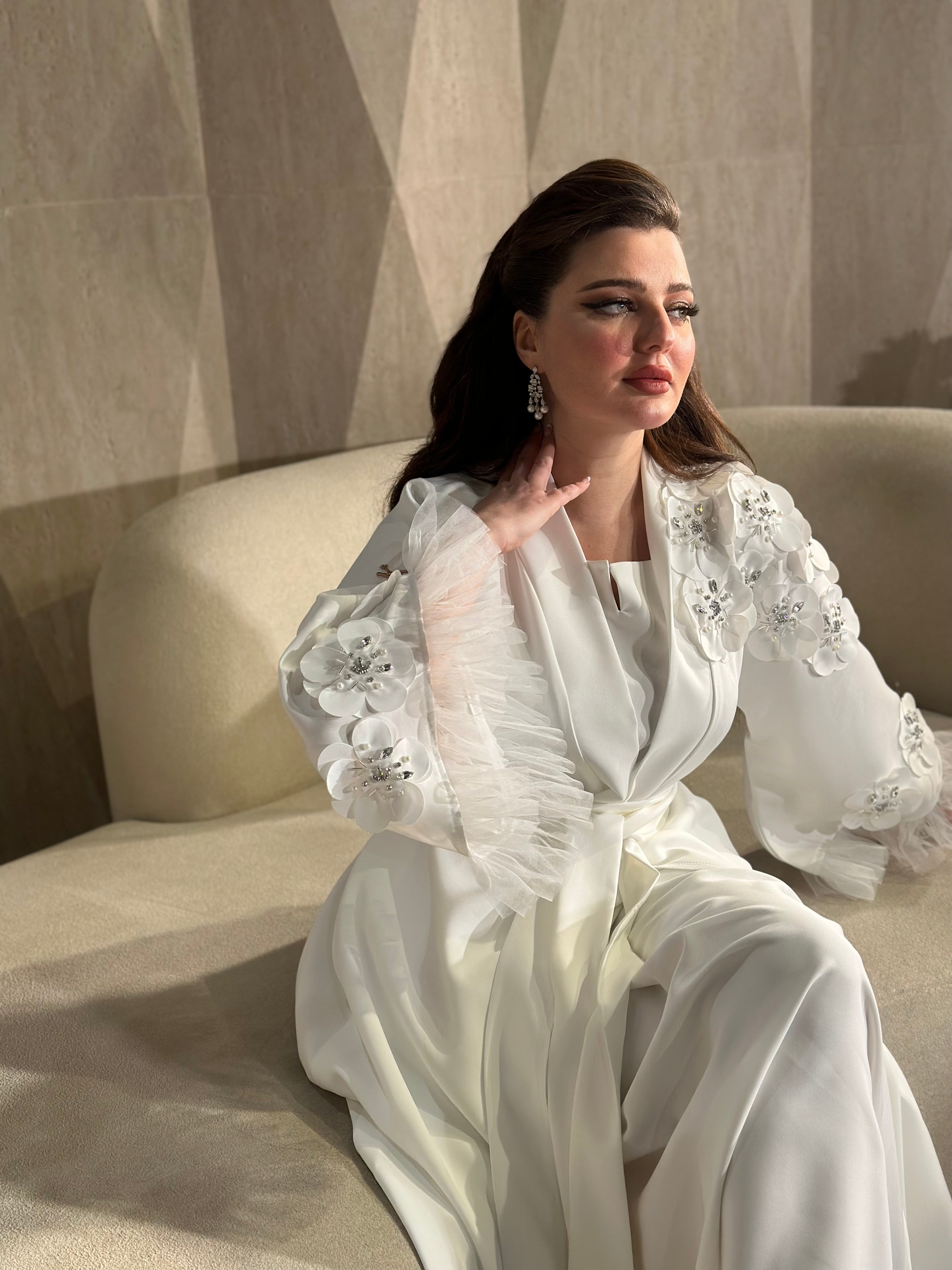 Hand made Flower Robe