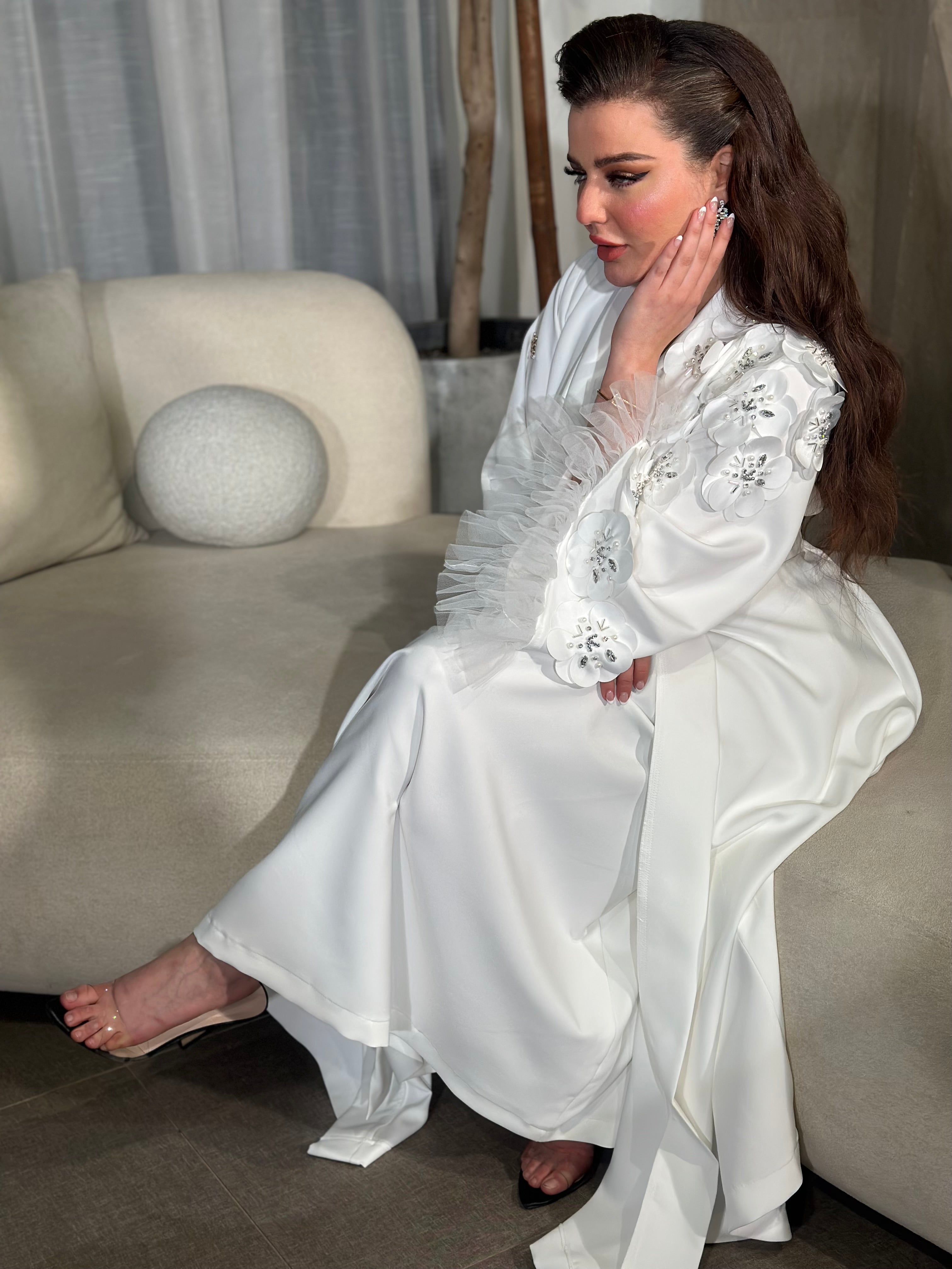 Hand made  Flower Robe